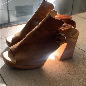 FREE PEOPLE KORK EASE CHUNKY CLOG